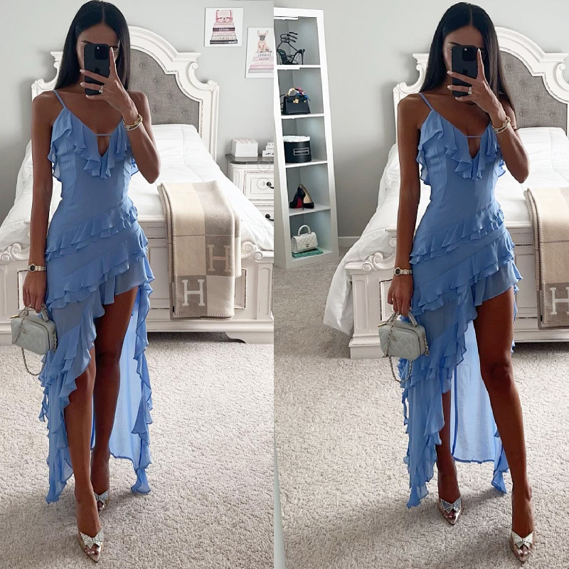 Women Formal Wear Zara - Woman Irregular Tassel Summer Trend Skinny
