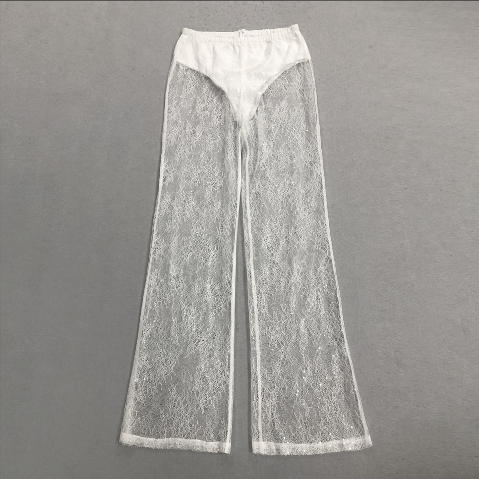 White Lace Women Suit Pants Se - Women'S Holiday Formal Wear review and price