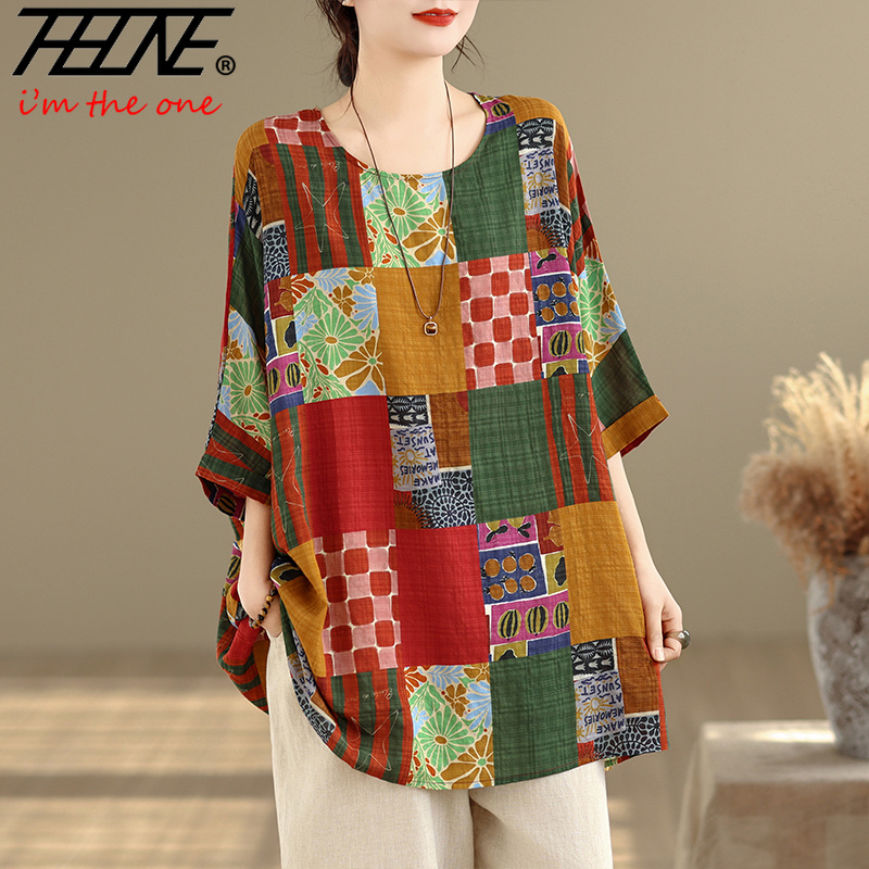 THHONE Women Shirts Print Loos - Women'S Formal Wear Blouse review and price