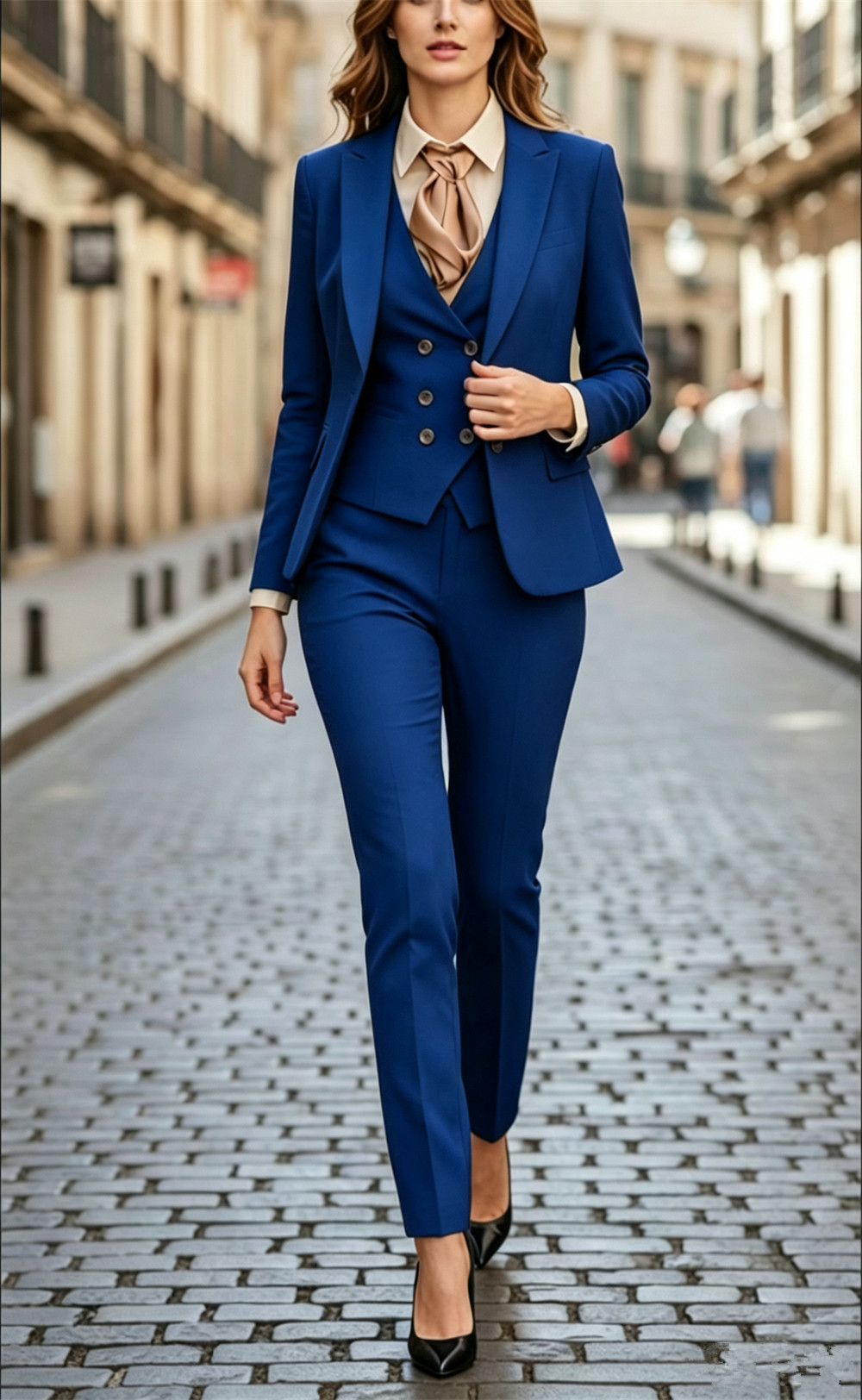 Women’s Black 3 Pieces Suit Se - Women'S Formal Wear Pantsuits review and price
