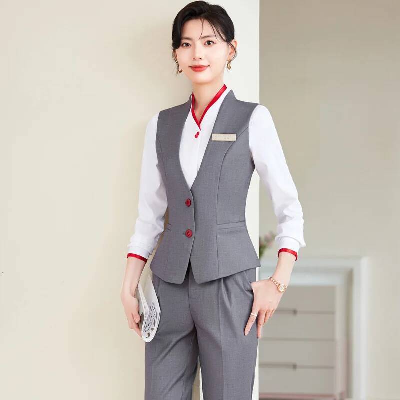 Plus Size 5XL Formal Pantsuits - Women Formal Wear With Blazer review and price