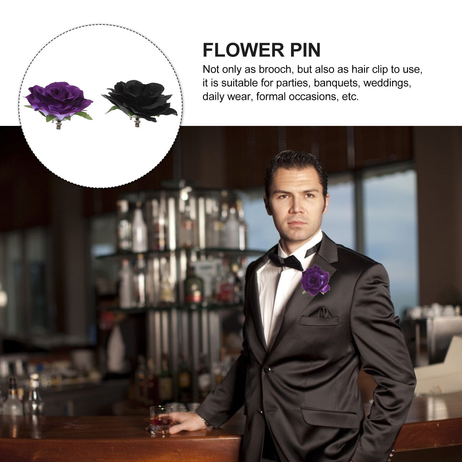 12Pcs Unique Rose Shape Flower - Unique Women'S Formal Wear review and price
