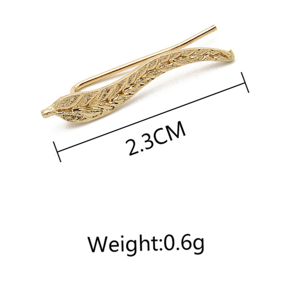 1Pair Leaf Ear Climbers Unique - Unique Women'S Formal Wear review and price