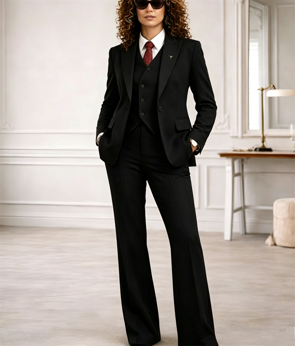 Rust Women's Suits 3 Pcs Vinta - Women'S Formal Wear Pantsuits review and price