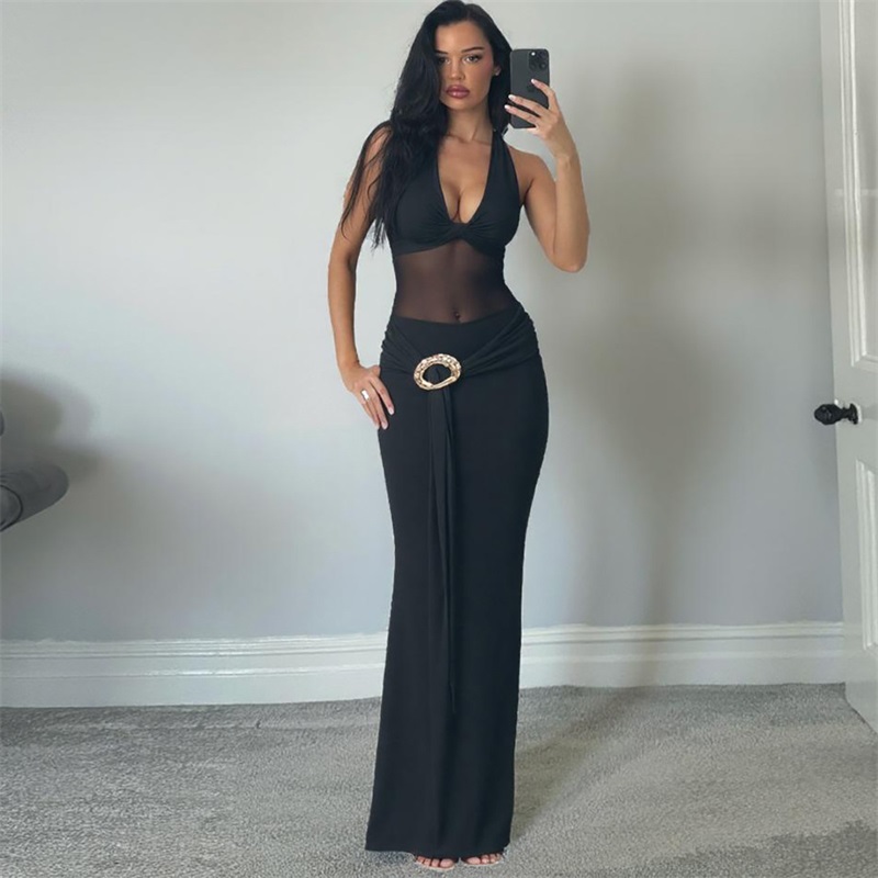 Black Sheer Women Prom Dress S - Women'S Holiday Formal Wear review and price