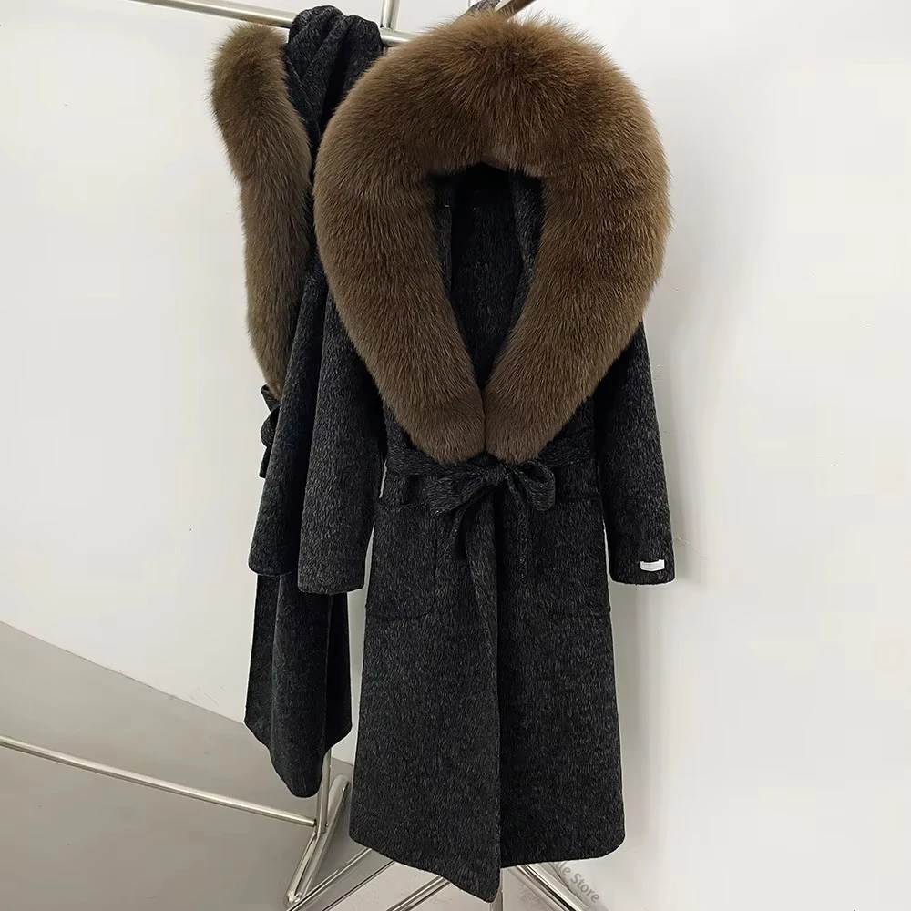 Women's Wool Coat Long Belted  - Women Formal Wear Coat review and price